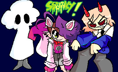 spooky friends